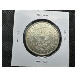 1896 Morgan Silver Dollar Marked AU When Purchased