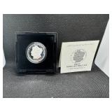 2023 Uncirculated Proof San Francisco Morgan Silver Dollar in Original Mint Package with COA