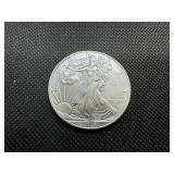 2018 BU I Oz. Silver American Eagle From Mint Tube