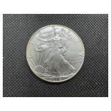 2018 BU I Oz. Silver American Eagle From Mint Tube