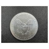 2018 BU I Oz. Silver American Eagle From Mint Tube