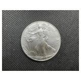 2018 BU I Oz. Silver American Eagle From Mint Tube