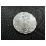 2018 BU I Oz. Silver American Eagle From Mint Tube