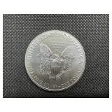 2018 BU I Oz. Silver American Eagle From Mint Tube