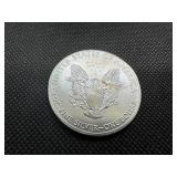 2018 BU I Oz. Silver American Eagle From Mint Tube