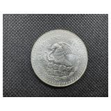1985 Mexico Libertad 1 Oz. .999 Silver Coin