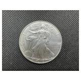 2018 BU I Oz. Silver American Eagle From Mint Tube