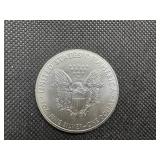 2018 BU I Oz. Silver American Eagle From Mint Tube