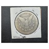 1896 O Morgan Silver Dollar