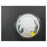 2015 Five Oz. .999 Silver Buffalo Round