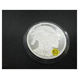 2015 Five Oz. .999 Silver Buffalo Round