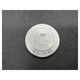 ASAHI BU 1 Oz. .999 Silver Round