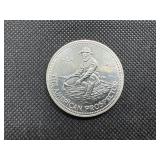 1986 BU 1 Oz. Silver Engelhard Prospector -- Hard to Find!