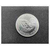 1986 BU 1 Oz. Silver Engelhard Prospector -- Hard to Find!