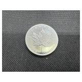 1989 BU Canadian 1 Oz. .9999 Silver Maple Leaf Coin