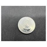 2011 BU Canadian 1 Oz. .9999 Silver Maple Leaf Coin