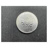 2011 BU Canadian 1 Oz. .9999 Silver Maple Leaf Coin