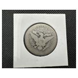 1893-O Silver Barber Half Dollar - Early Semi-Key Date!