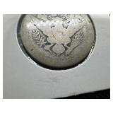 1893-O Silver Barber Half Dollar - Early Semi-Key Date!