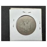 1895-S Silver Barber Half Dollar - Early Semi-Key Date!