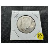 1900-O Silver Barber Half Dollar