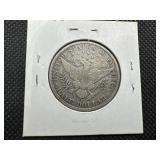 1901-O Silver Barber Half Dollar