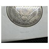 1901-O Silver Barber Half Dollar