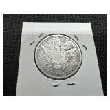 1906-D Silver Barber Half Dollar