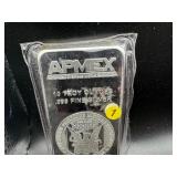 APMEX Ten Ounce .999+ Silver Bar