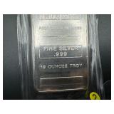 NTR Metals Ten Ounce .999+ Silver Bar