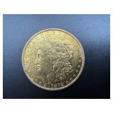 1879 Morgan Silver Dollar (Gold Plated)