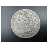 1891-O Morgan Silver Dollar