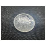 1 Oz Buffalo Round .999 Fine Silver