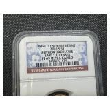 Nineteenth President 2011 S $1 Rutherford Hayes Early Releases PF69 Ultra Cameo