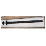 Ancient 10-12th Century 36" Viking Sword with Decorative Hilt