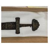 Ancient 10-12th Century 36" Viking Sword with Decorative Hilt