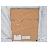 Glenn Goldberg Original Abstract Pencil and Enamel on Paper "O.P. 88" - Artwork Dimensions 11 1/2 x 7 1/2 inches - Total Dimensions 15" x 19 1/2"