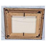 Vintage Framed Aviation Painting by Mel Brown featuring two P-47D Thunderbolt aircraft from the 61st Fighter Squadron, 56th Fighter Group of the 8th Air Force