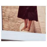 Framed Photograph of a Girl Holding a Tomato and Onion by Minnesota Native Photojournailst Paul Chesley - Approx. 20 1/2" x 26 1/2"
