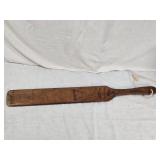 Vintage University of Michigan Signed Fraternity Paddle likely from the Phi Delta Kappa Fraternity from the Early 1930s