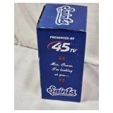 St. Paul Saints Carl Spackler Bobblehead with Championship Chisel Figurine