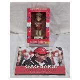 John Gagliardi Bobblehead and Book Set, Including "Gagliardi: Road to the Record" by Frank Rajkowski