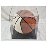 Bo Ryan Autographed Wisconsin Badgers Basketball in Case