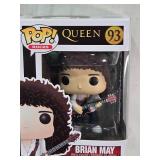 Queen Pop! Rocks Vinyl Figures Set featuring Freddie Mercury, Brian May, John Deacon, and Roger Taylor