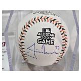 Justin Morneau Autographed 2007 MLB All-Star Game Baseball with Certificate of Authenticity