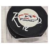 Ryan Malone Autographed USA Hockey Puck