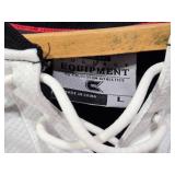 Drew LeBlanc Signed St. Cloud State University Hockey Jersey Size Large with Mini Hockey Stick