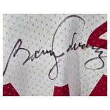 Barry Alvarez Signed Adidas Montee Ball Wisconsin Badgers football jersey