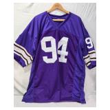 Bud Grant Autographed Number 94 Minnesota Vikings Football Jersey with Cert of Authenticity and Photo