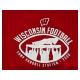 Ron Dayne Signed Wisconsin Football 2008 Camp Randall Stadium T-Shirt